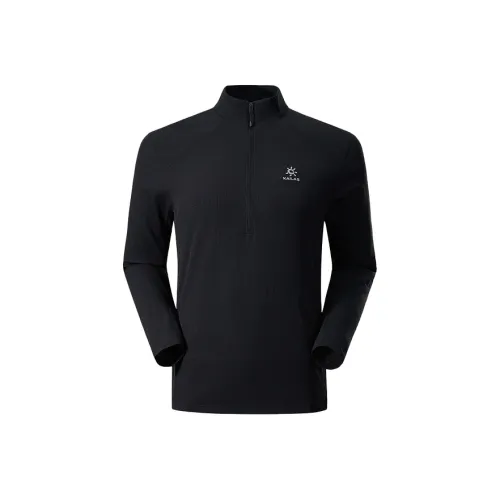 KAILAS Глубокий черный Мужской Флисовые куртки