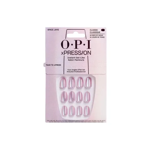 OPI Искрящийся Звезда Центральная часть False Nail Короткий Круглый Розово-фиолетовый Однотонный Мелкие блестки 30 Шт