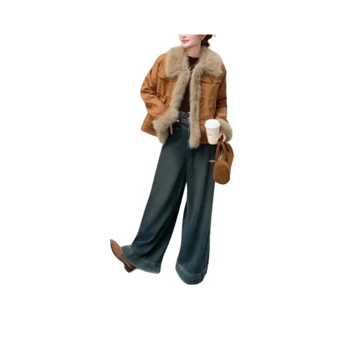 GOSO Коричневый Женские пуховики