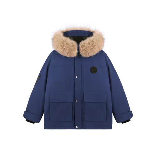 Xmithie Хлопковый пуховик пальто унисекс