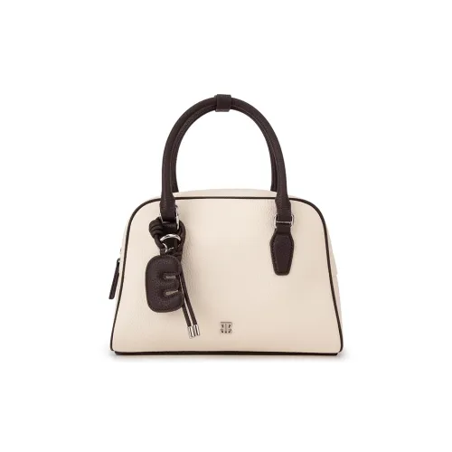 ELLE Сумка из крупнозернистой текстуры коровьей кожи стандартная женская многоцветная