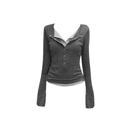 Cozy Home Серый Женский Трикотаж