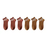 3 шт Кирпично-красный + 3 шт Карамель [Всего 6 пар]