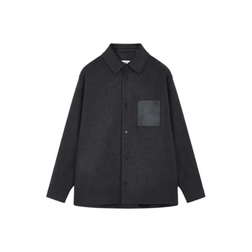 LOEWE Совместное издание Серые Мужские Рубашки