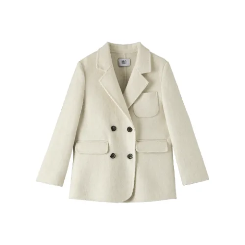 Late White Бежевый Женское Пальто