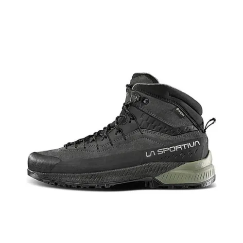 LA SPORTIVA Амортизация MID Топ Альпинистские и туристические ботинки Мужской Черный Зеленый