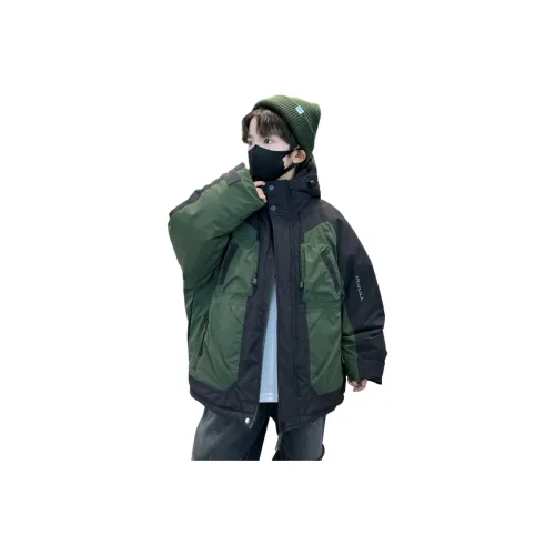 Lanza Casual Down Jacket Зимний Армейский зеленый Подростки