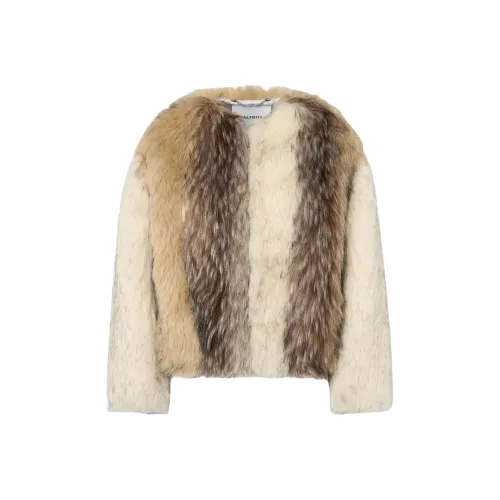 Halfboy Fw25 Velvet Feel Coat Women's