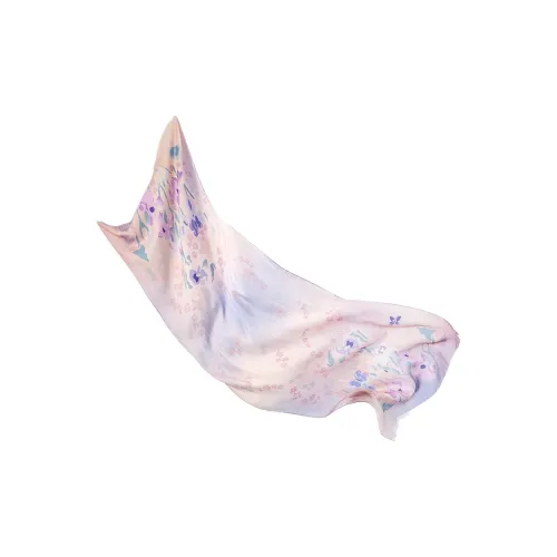 WENSLI Шарфы из шелка с тутовым шелком Женские