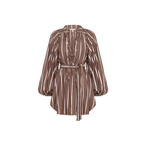 Shona Joy Длинное платье с длинными рукавами женское