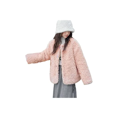 YOUMIWU Школьный возраст Натуральный и искусственный мех