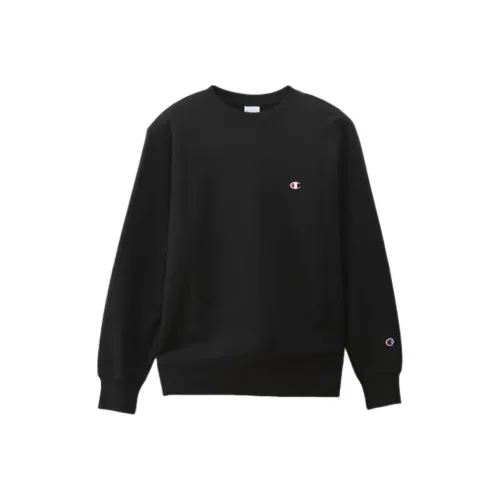 Champion Свитшот Японская версия Унисекс Черный