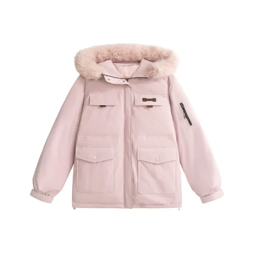 UNIFREE Розовый Женский Пуховик