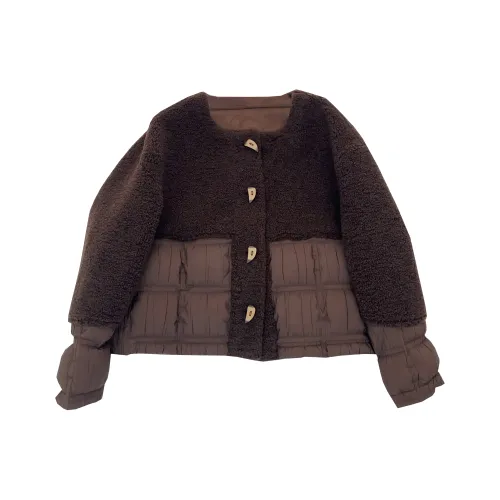 MUCCHIC Бархат Feel Пальто Женское