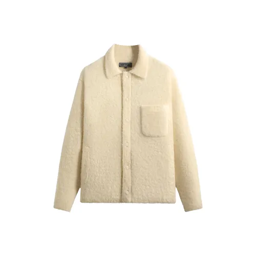 KITH FW25 Plush Knit Ginza Velvet feel Coat Men's