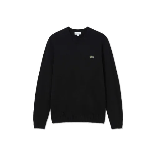 Lacoste Мужские черные свитеры