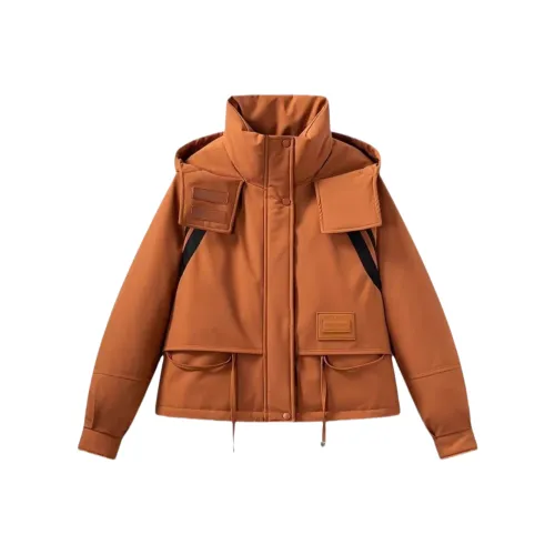 ZEKIKO STUDIO Хлопковый пуховик женский