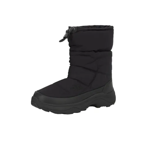 The North Face Nuptse Термостойкий Slip-Resistant Короткие Сноубутсы Мужские Черные