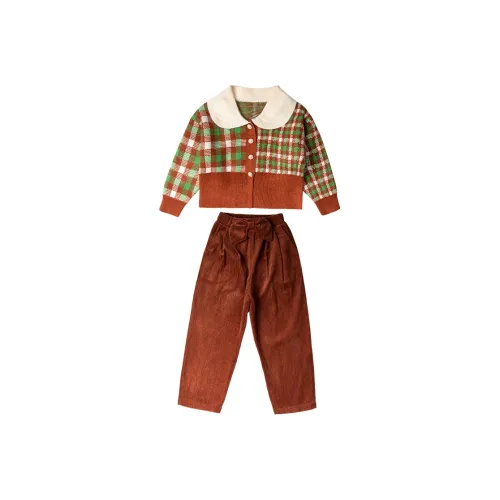 MILING Топ+Штаны Комплекты Одежды Школьный возраст Повседневная Спортивная Одежда