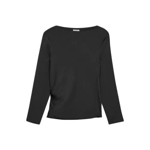 Aritzia Fw25 Savour Satin Blouse Рубашка Женская