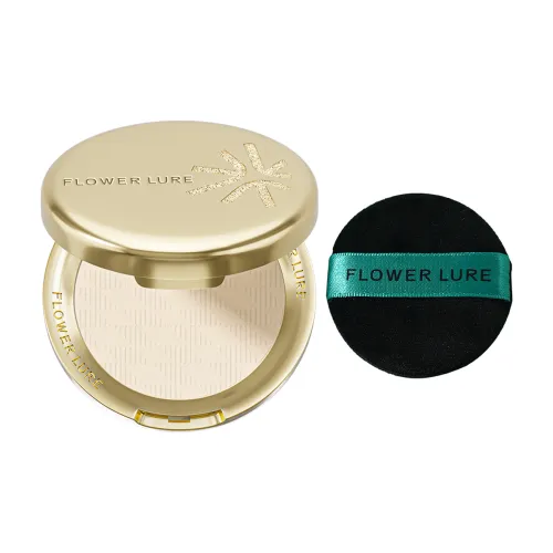 HUAJIANSONG Золотой логотип Мягкий матовый HD Пудра Фиксирующая Oil Control Длинный Тяжелый Переносимый Макияж Сглаживающий 7,5г