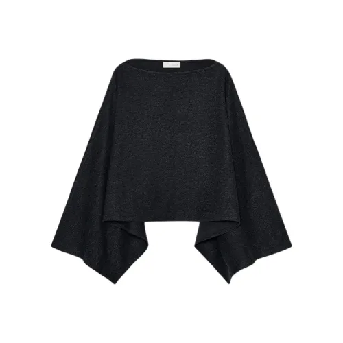 ZARA Темно-серый женский плащ