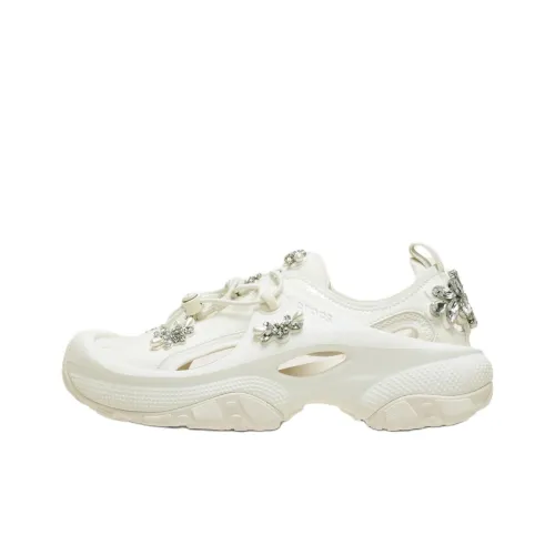 SIMONE ROCHA Crocs Коллаборация Trailbreak 2 Обувь для треккинга Женская Жемчужно-белая