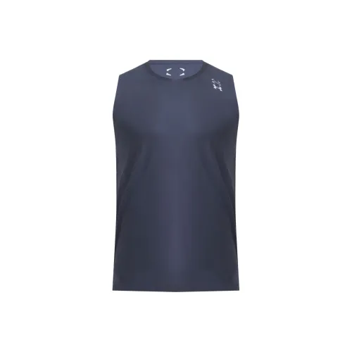Under Armour Washed Marine Blue 403 Мужские Майки