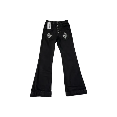 DOGANSON Черные Унисекс Джинсы