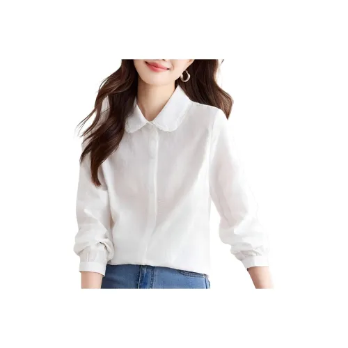 ZIMO Cotton Linen Blend Shirt Women's