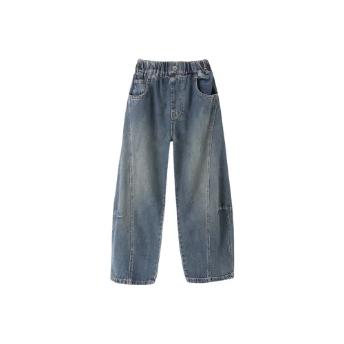 Meter Джинсы Осенний Зимний Комплект Боковые Швы Шаровары