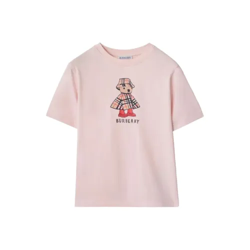 Burberry Розовые Детские Рубашки T