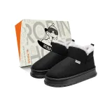 Черный с флисовой подкладкой