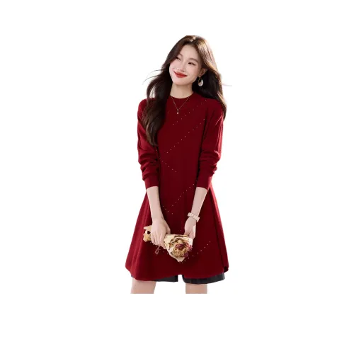 YPUT Женские Вязаные Длинные Юбки