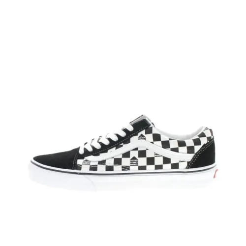 Dover Street Market совместный бренд x VANS Old Skool устойчивые к истиранию низкие скейтбордические кроссовки унисекс черно-белые