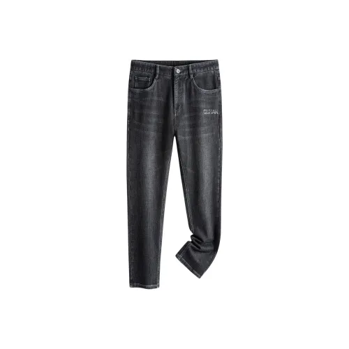 QUHAN Унисекс Джинсы