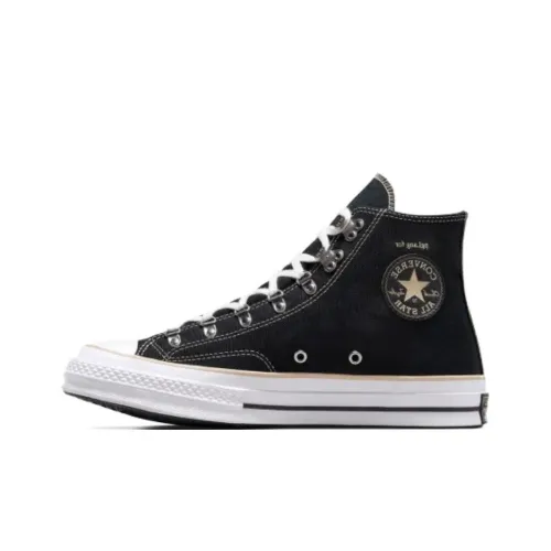 PgLang x Converse Chuck 70 Устойчивые к истиранию высокие кеды унисекс черные коричневые розовые