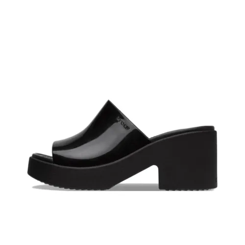 Crocs Brooklyn Шлепанцы Женские Черные