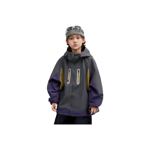 YUNPO Многоцветное пальто + подкладка + школьные возрастные топы