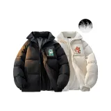 Чёрный+Белый [Пара, 2 упаковки, пуховые куртки]