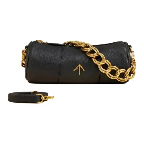 Manu Atelier Телячья кожа Через плечо Одно плечо Сумка Мини Женская Черная