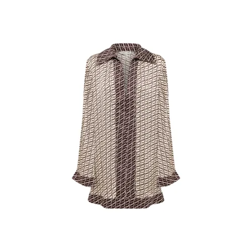 Shona Joy Длинное платье с длинными рукавами женское