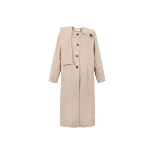 Хаки Женское Пальто