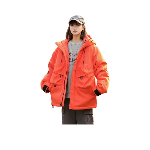 MARK WAFFLE Хлопковый пуховик унисекс