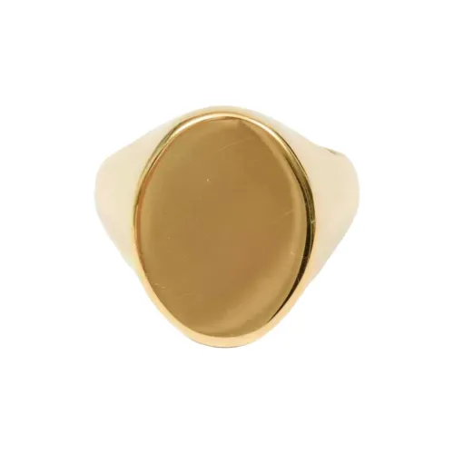 Maison Margiela Серебряные Кольца Унисекс Золото