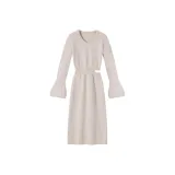 Кремовый Абрикос (с водяным цветочным дизайном, бренд, крючок и петля)