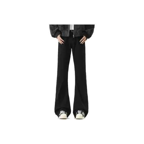 DABAISHA Крутой черный Унисекс Джинсы