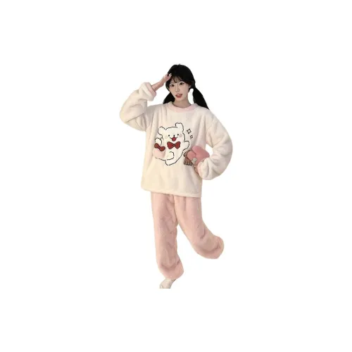 Dippanis Топ и Штаны Женские Пижамные Комплекты