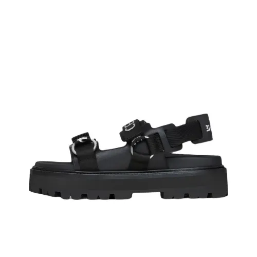 CELINE One Ремешок Сандалии Женские Черные