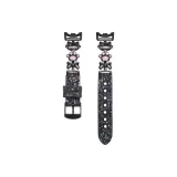 Чёрный Розовый Кошка & Чёрный Деним